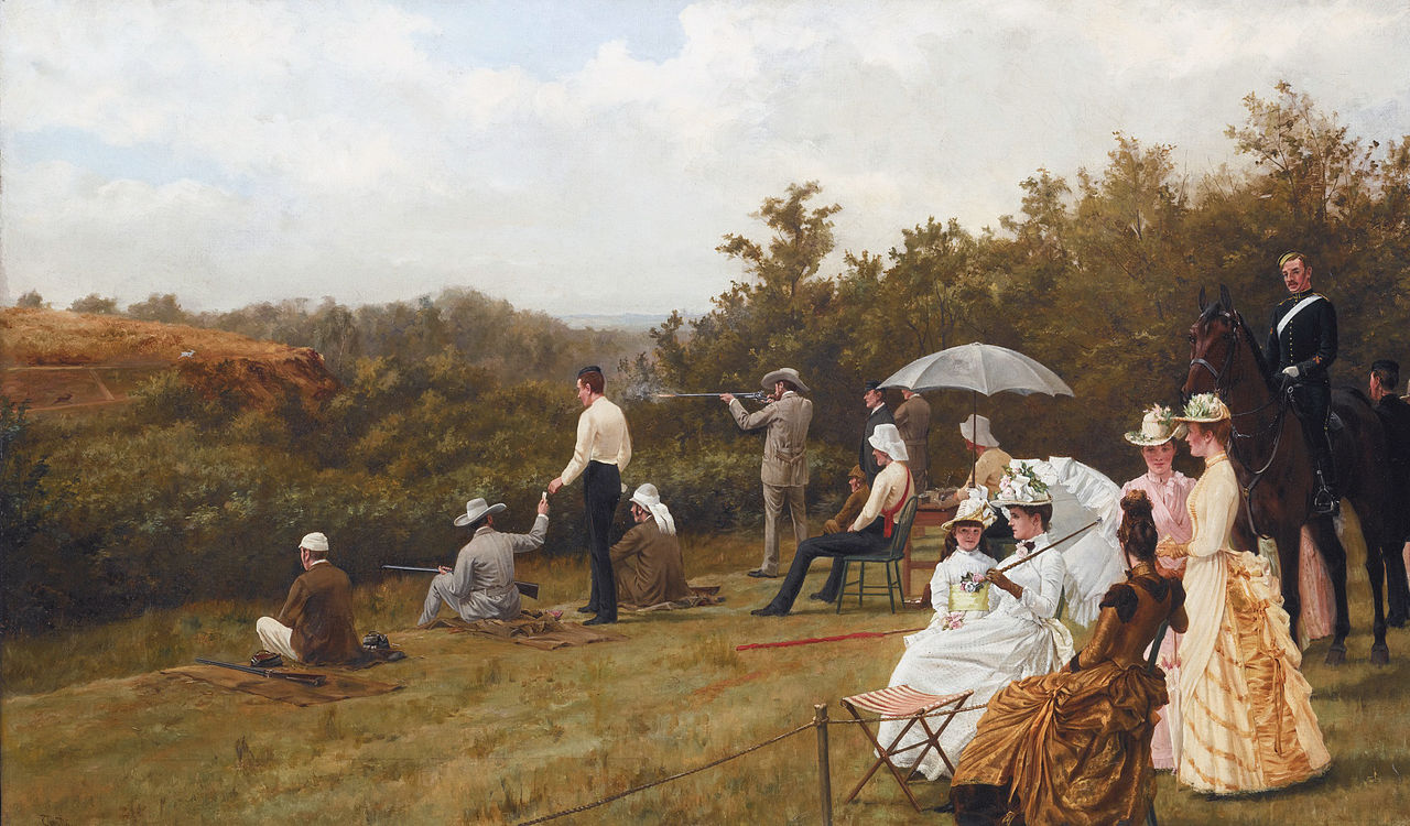 Walter Winans à Wilbledon